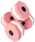 diwedaso 2 teilige Übungs Langhantel Verbrennen Sie Kalorien und bleiben Sie gesund mit Aquatic Training Essential EVA Wasser Aerobic Hantel, Rosa