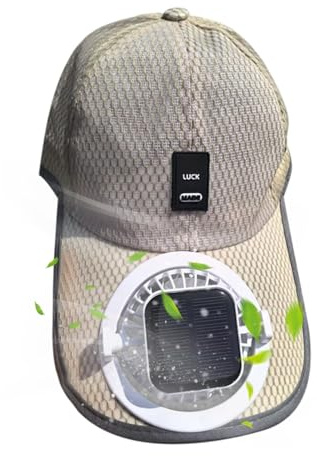 Uhngw Solar Ventilator,Sonnenscz Baseballcap Mit Solarventilator | Atmungsaktive UV-Scz Sonnenhüte Für Angeln Golf Radfahren Outdoor