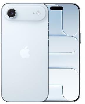 Apple iPhone Air 1 to : Le Plus Fin des iPhone, Écran 6,5 Pouces Jusqu’à 120 Hz, Puissante Puce A19 Pro, Caméra Avant Center Stage, Autonomie d’Une journée, eSim ; Ciel