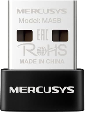 MERCUSYS Adaptador Bluetooth 5.4 MA5B USB-A Negro