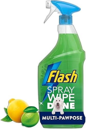 Flash All Purpose Cleaner Liquid | Floor, Kitchen & Bathroom Cleaner (Flash Spray Wipe Done Multi-Pawpose 800ml)