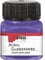 KREUL 79225 - Acryl Glanzfarbe, 20 ml Glas in violett, glänzend-glatte Acrylfarbe zum Anmalen und Basteln, auf Wasserbasis, speichelecht, schnelltrocknend und deckend