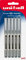 Faber-Castell uni-ball 148297 - Tintenroller uni-ball Eye UB-157, fine, 0,4 mm, Blisterkarte, schwarz, 5 Stück