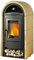 Kaminofen La Nordica Stefany Forno , 9kW, bordeaux