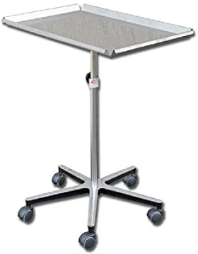 GIMA 27453 Mayo Tavolo con Carello 5 Razze, 68 cm L x 46 cm W