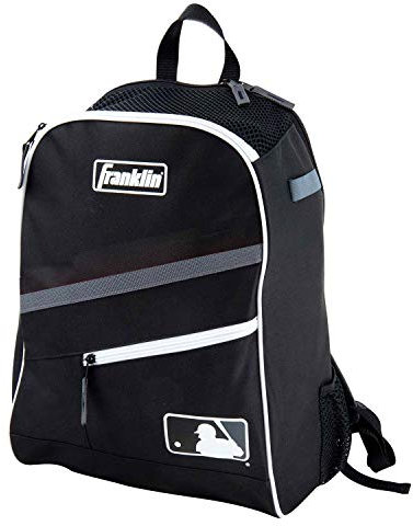 Franklin Sports Bat Pack Ausrüstung und BAT Rucksack, Schwarz