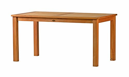 Kai Wiechmann Teak Gartentisch 180 x 90 cm Premium wetterfest robust