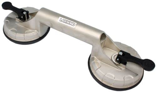 Larwind - Ventosa doble aluminio diámetro 123mm