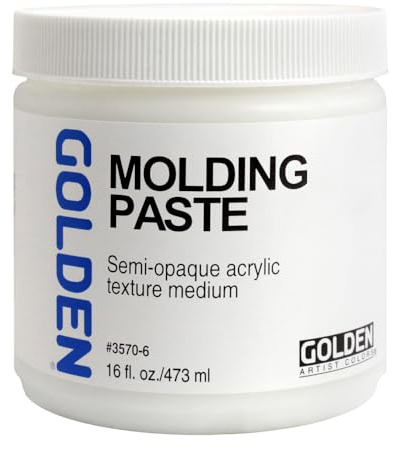 GOLDEN Artist Colors Molding Paste, 16 fl. oz. Jar