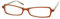 FOSSIL Brille Brillengestell Dublin bronzemetallic OF2014800
