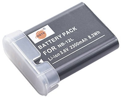 DSTE® NB-12L Rechargeable Li-ion Battery Pack for Canon LEGRIA mini X PowerShot N100 PowerShot G1 X Mark II Digital Camera