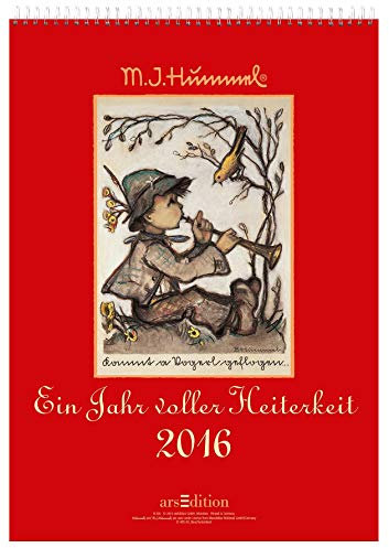 Ein Jahr voller Heiterkeit 2016: Hummel Wandkalender