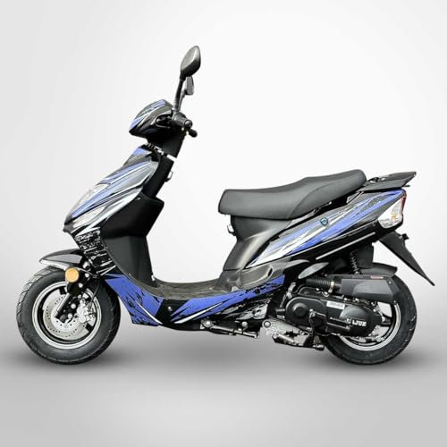 Scooter 50cc 4T Spiro 50 JIAJUE/Bleu