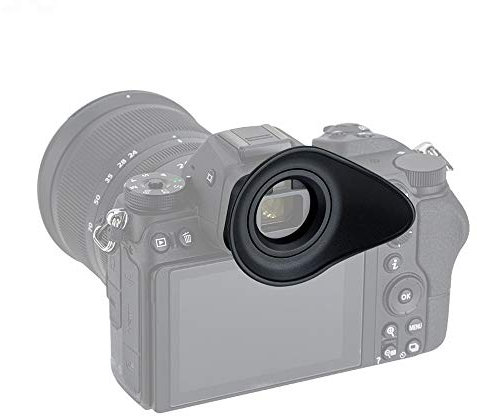 Ovale Form Augenmuschel für Nikon Z5, Z6, Z6II, Z7, Z7II Ersetzt Nikon DK-29 Okular