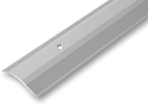 (14,82EUR/m) Übergangsprofil Höhenausgleichsprofil 45 x 1700 mm silberfarben zum Schrauben Nahtdeckprofil Dehnungsfugenprofil Abdeckleiste Anpassungsprofil Höhenausgleich 2-20 mm