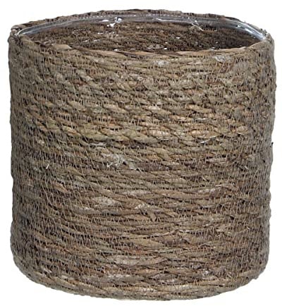 MICA Decorations 83460 Weidenkorb, 16 x 16 cm