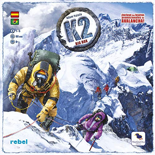 K2 Big Box Spanisch und Portugiesisch MasQueOca Ediciones