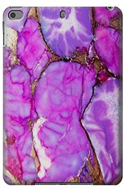 Innovedesire Purple Turquoise Stone Tablet Case Cover Custodia per iPad Mini 4, iPad Mini 5, iPad Mini 5 (2019)