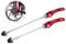 PLATT Bike Wheel Hub Skewers MTB Quick Release Skewers Front and Rear Axle Fit for Road Bike,Mountain Bike,BMX (Red,1Pair)