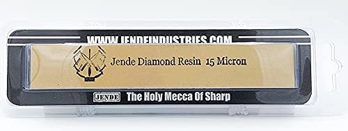 Jende 1x6 Resin Diamond Sharpening Stone for Edge Pro, Hapstone, TSProf, Jende JIGS for Knives (15 Micron (1,000 Grit))