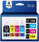 HALLOLUX 104 Encre Multipack Compatible pour Epson Bouteille 104XL d'encre pour Epson ET-2710 ET-2711 ET-2712 ET-2714 ET-2715 ET-2720 ET-2726 ET-4700 ET-2710 Unlimited ET-4700 Unlimited