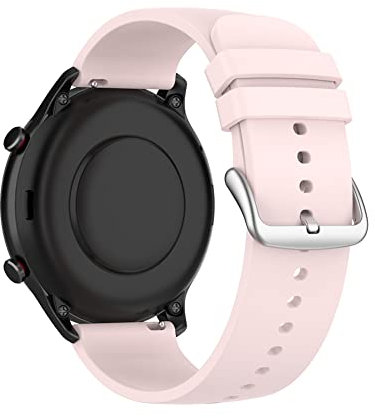 Tyogeephy Suave Silicona Correa Compatible con Amazfit GTR 3/ GTR 3 Pro/GTR 47mm/ GTR 2/ GTR 2e/ Stratos 3, Yamay SW022, Sport Correa Reemplazo Pulsera para mujeres hombres