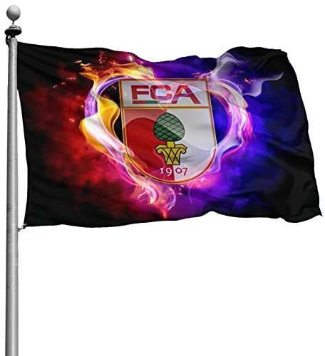 FC Aug-sburg Familienbanner Gartenbanner Garten Druck Willkommen Party Banner Dekorative Banner Wettkampf Banner