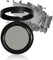 Mysense Einzelner matter grauer Lidschatten,Gepresster feiner Puder-Lidschatten,hohes Pigment Longwear Einzelnes graues Augen-Make-up für Tag und Nacht (03)