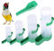 3 Unidades de alimentador automático de Agua para pájaros, Botella de Agua para pájaros, contenedor de Bebedero, Clips dispensador de Alimentos