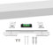 Soporte de Barra de Sonido para Barra de Sonido Sonos Ray Incluye Hardware de Montaje, Soporte de Pared de Barra de Sonido de Estilo Flotante para Debajo de la TV o Arriba, fácil de Instalar, Blanco