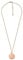 Fossil Halskette Für Frauen Drew, Länge: 460mm+55mm, Breite: 21.5mm, Höhe: 21.5mm Rose Gold Edelstahl Halskette, JF04386791