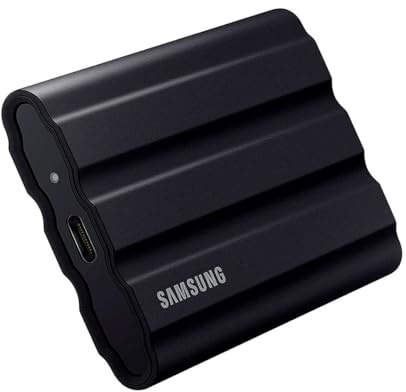 Samsung Portable External SSD T7 Shield USB 3.2 2TB Black MU-PE2T0S/EU