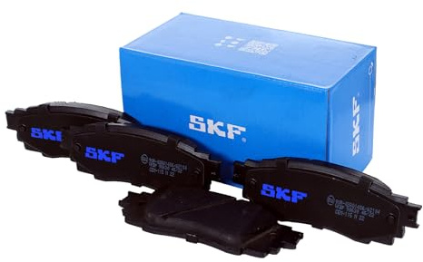 SKF Scheibenbremse Bremsbelag VKBP 90630-4er Set - Position Hinterachse Höhe 77 mm Länge 154 mm Breite 83 mm Dicke 14,5 mm - OE Qualität