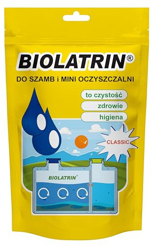 BIOLATRIN - Fortschrittliche biologische Klärgrubenbehandlung - Klärgruben zersetzer - Für Haus, Hof, Freizeitanlagen - Schnelle Ergebnisse für die Sickergrube - 400G - BIOLATRIN CLASSIC