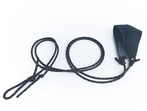 easysac Lanze Bälle – Schäferschleuder ...aus Leder und Fallschirmseil