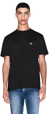 Armani Exchange Herren Essential, Short Sleeve Side Monogram Logo T-Shirt