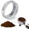 Anillo Dosificador de café accesorios cafe Embudo Dosificador Magnético de Acero Inoxidable Accesorios Cafetera para Filtro Herramientas de Espresso tools (Plateado, 58mm)