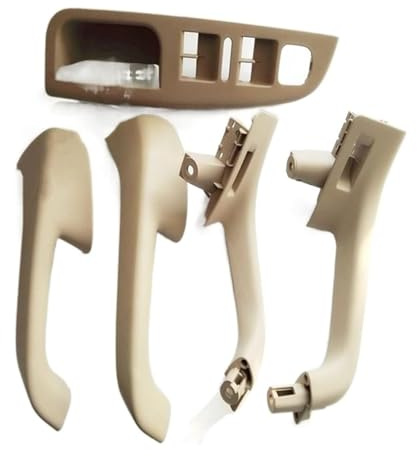Poignée De Porte Pour VW Pour G&olf 5 Pour GTi MK5 Pour J&etta Accoudoir Poignée Intérieure Porte Interrupteur Fenêtre Couvercle Lunette 7 Pièces 1K0 868 040B