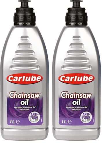 Carlube XPM011 Anti-Fling Chainsaw Oil (Pack of 2)