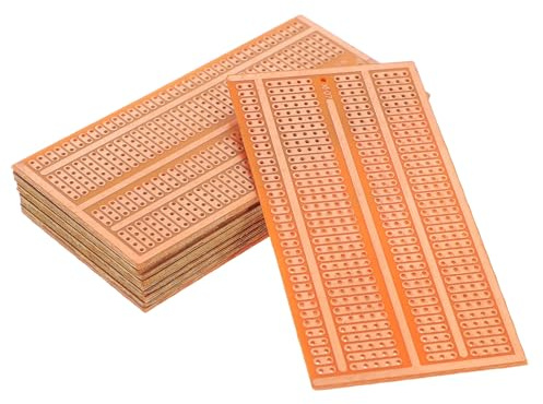 Elektronikprojekt Leiterplatte 10 Stück Packung Braun für Prototypen