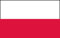Flaggenking Bandiera King Polonia Bandiera/Fahne, Bianco, 150 x 90 cm, 16888