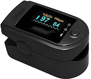 Fingerpulsoximeter Pulsoxymeter Pulse Oxymeter EKG Oximeter Pulsmesser Pulsuhr Herzschlag Sauerstoffsättigung Sp02 OM2