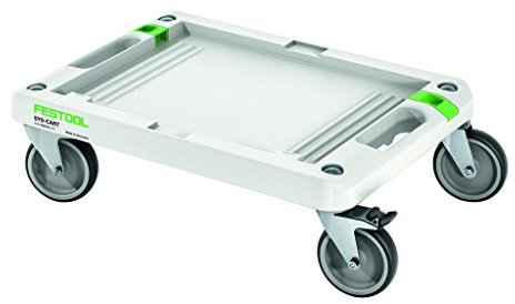 Festool Rollbrett SYS-Cart RB-SYS (Rollen-Ø 100 mm, Tragfähigkeit 100 kg, Grundfläche 360 x 520 mm), 495020