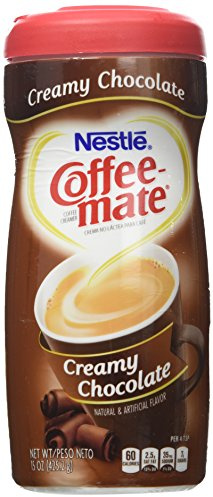Coffee-Mate, Creamy Chocolate Powdered Coffee Creamer, 15-Ounce Canister (Pack of 3) by Coffee-Mate