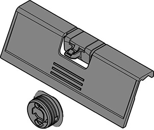 Blum Griff Griffleiste Mitnehmer für Tandembox Innenschubkasten Kunststoff grau