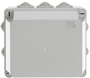 ABB IP55 Junction Box • Waterproof Electric Cable Connector Unit • Cable Glands Included • Adaptable Box • Indoor/Outdoor Box • 160 x 135 x 150mm