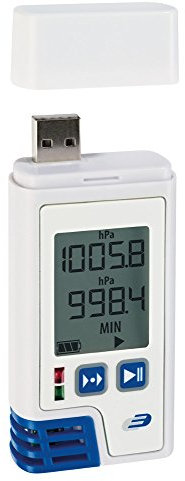 TFA Dostmann Dostmann Electronic Log PDF-Datenlogger Klimalogger mit Display (mit Temperatur, Luftfeuchte und Luftdruck)
