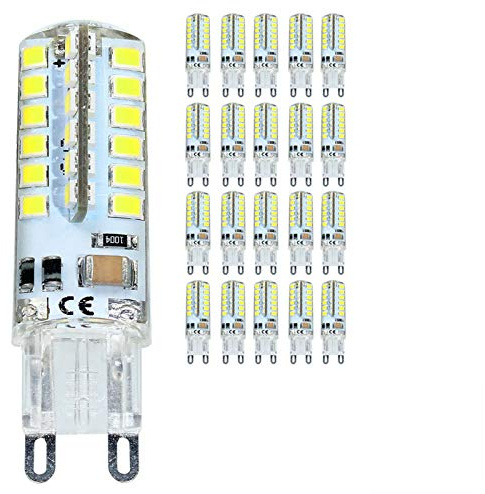 Mengjay® x G9 48 SMD 2835 Lampe 3.5 W Kalt weiß LED Kapsel LED Spot Glühbirne Lampe in Kristall Beleuchtung Lampe LED Strahler Lampe AC 220-240V