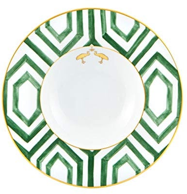 Vista Alegre Amazonia - Juego de 4 platos de porcelana para sopa