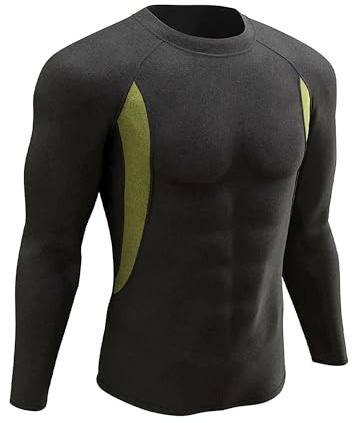 UNIQUEBELLA Thermo Unterwäsche Unterhemd, Funktions Herren Funktionswäsche Skiunterwäsche Winter Ski Thermo-Unterwäsche Thermowäsche
